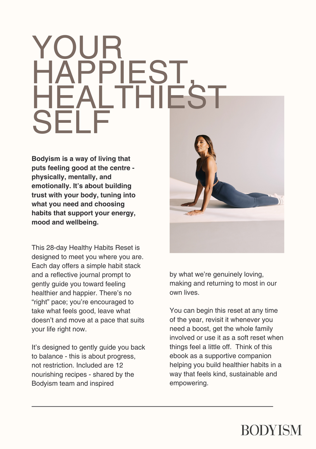 Reset & Recipe ebook