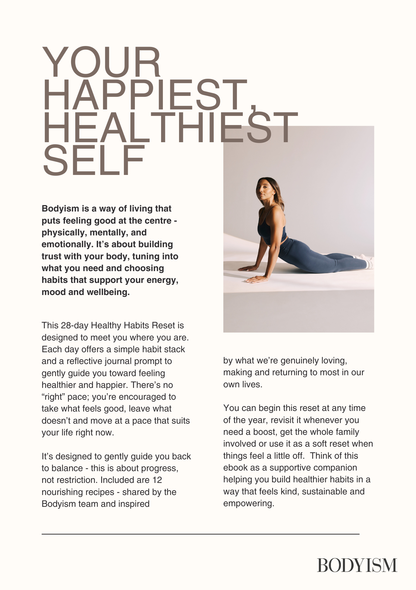 Reset & Recipe ebook